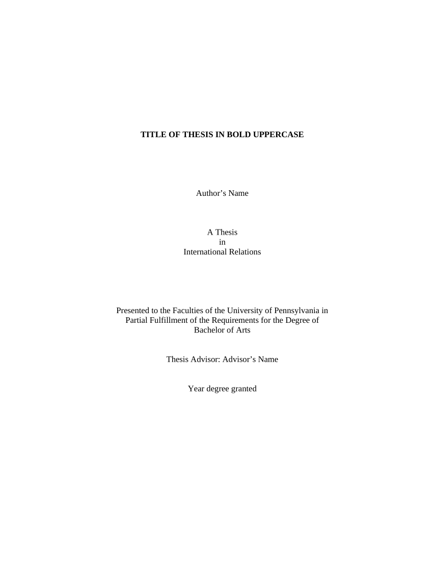 thesis title for international relations